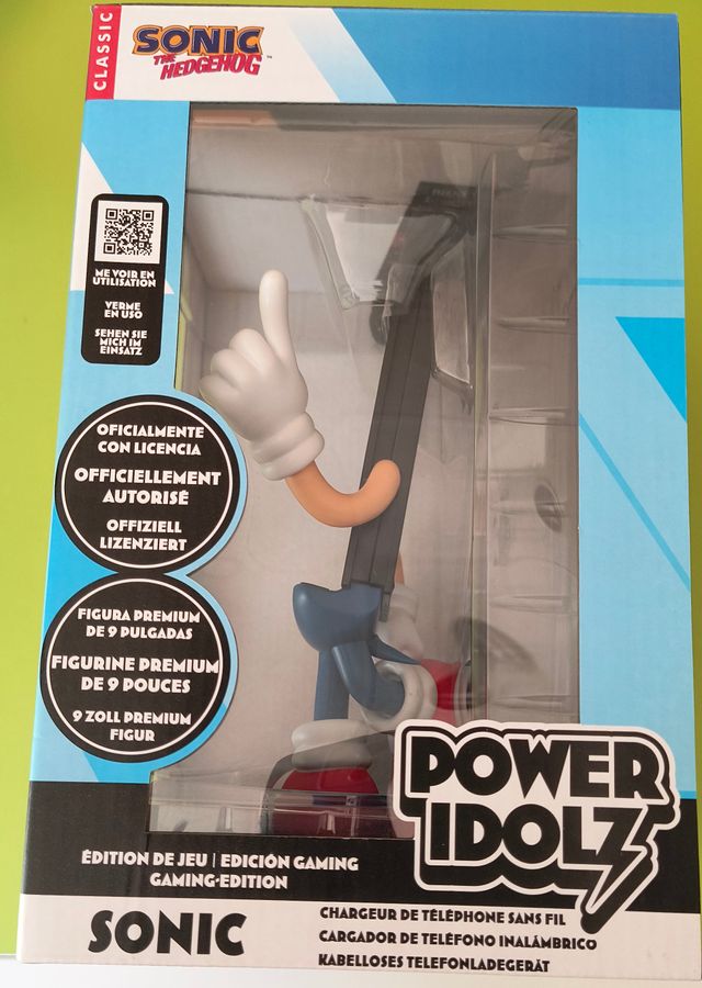 Power Idolz Sonic Hedgehog Wireless phone Charger