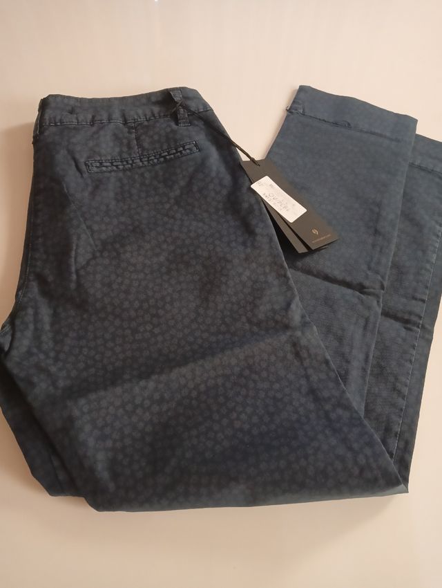 Pantalone donna blu tg 46 italiana