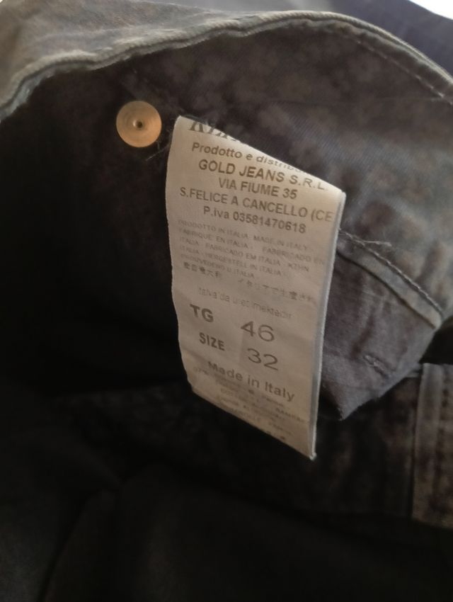 Pantalone donna blu tg 46 italiana