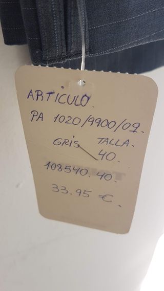 Traje chaqueta pantalón TORERO 