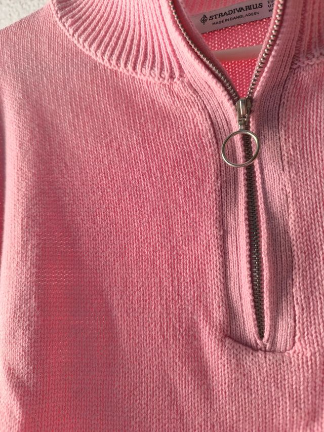 Jersey crop top Stradivarius