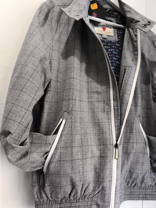 Cazadora Rever Mile Hombre Gris