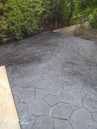 Pavimento impreso hormigón