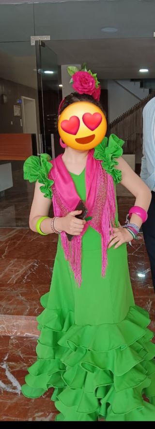 Traje gitana niña