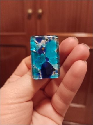 Anillo, cristal de murano de Venecia 