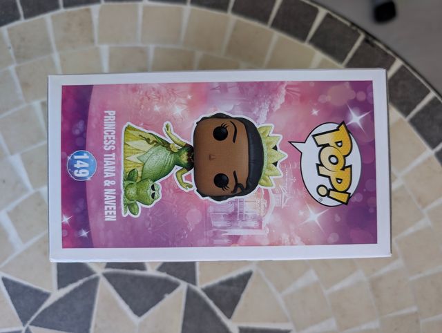 Funko pop Princess Tiana and naveen 149 gliter 