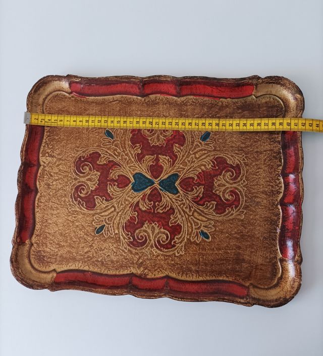 Vassoio fiorentino vintage