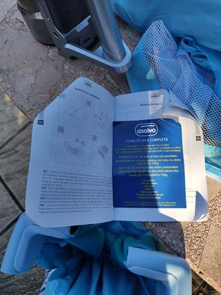 Cuna -parque de viaje asalvo con cambiador