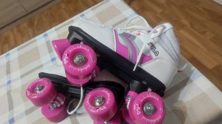 Patines 4 ruedas 2 ejes marca fila