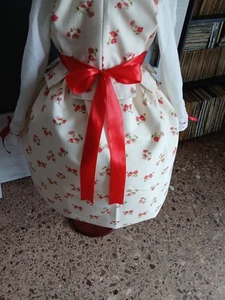 Traje huertana niña 3,4 años