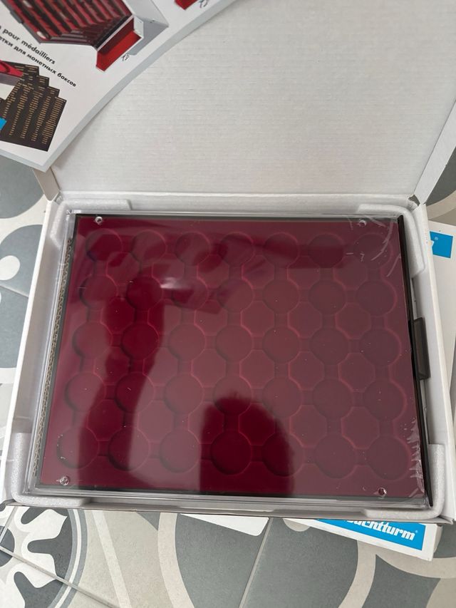 Leuchtturm Coin Box MB + Caps 26 2xUD