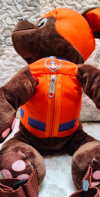 Peluche mochila Zuma patrulla canina 