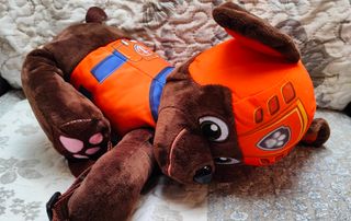 Peluche mochila Zuma patrulla canina 