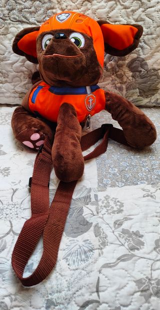 Peluche mochila Zuma patrulla canina 