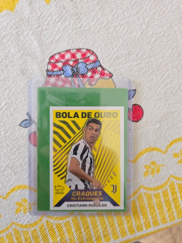 Cromo Cristiano Ronaldo Bola de Ouro