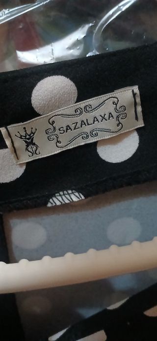 Traje Flamenca lunares Sazalaxa