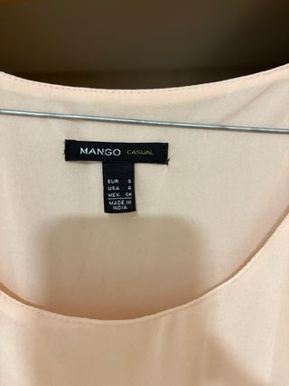 Vestido de fiesta Mango talla S