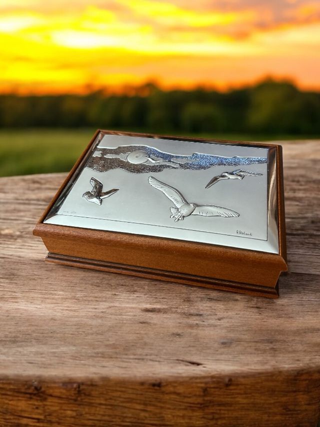 Joyero con baño de plata