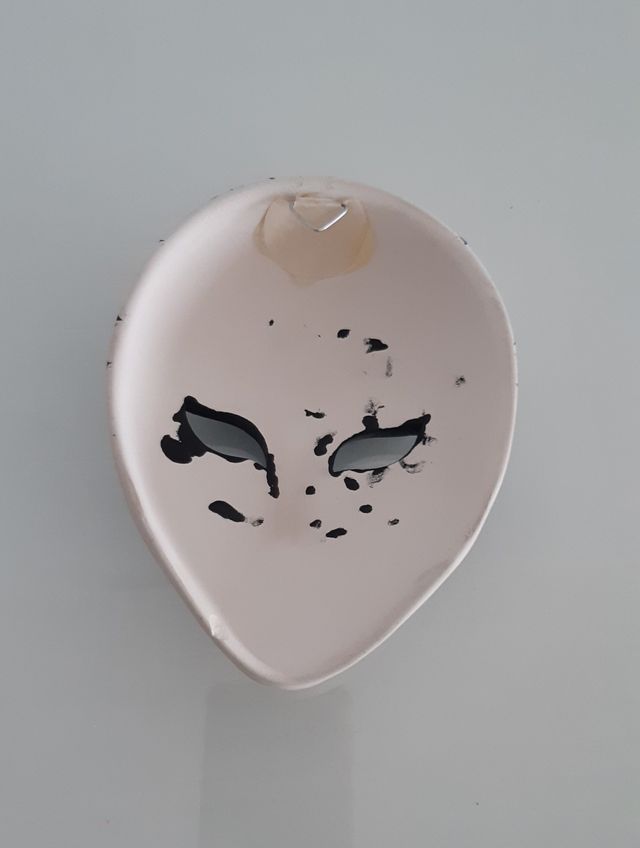 Máscara veneciana vintage