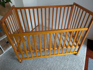 Cuna madera pino