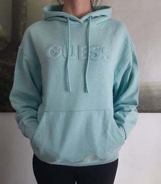 Sudadera Guess turquesa