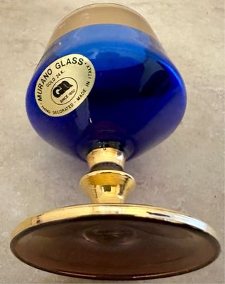 Set liquore murano tre fuochi Nello Gigli