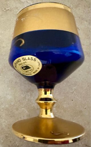 Set liquore murano tre fuochi Nello Gigli