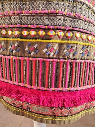 Mini Falda Joya Bordada Boho