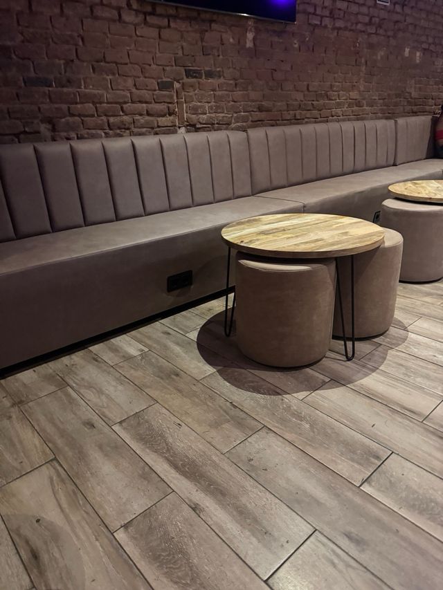 Sofas de hosteleria a medida