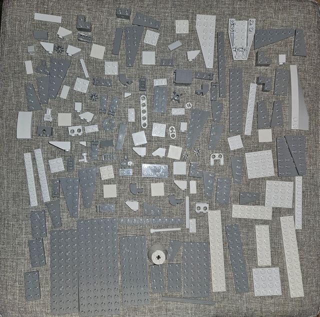 Piezas set 9515 Lego Star Wars Malevolence.