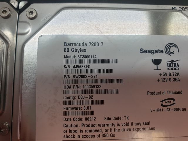 Lote informática vintage