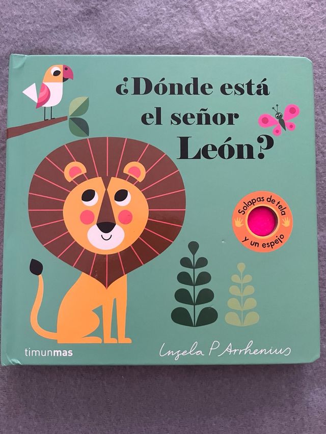 ¿Dónde está el señor León?: Solapas de tela y u...