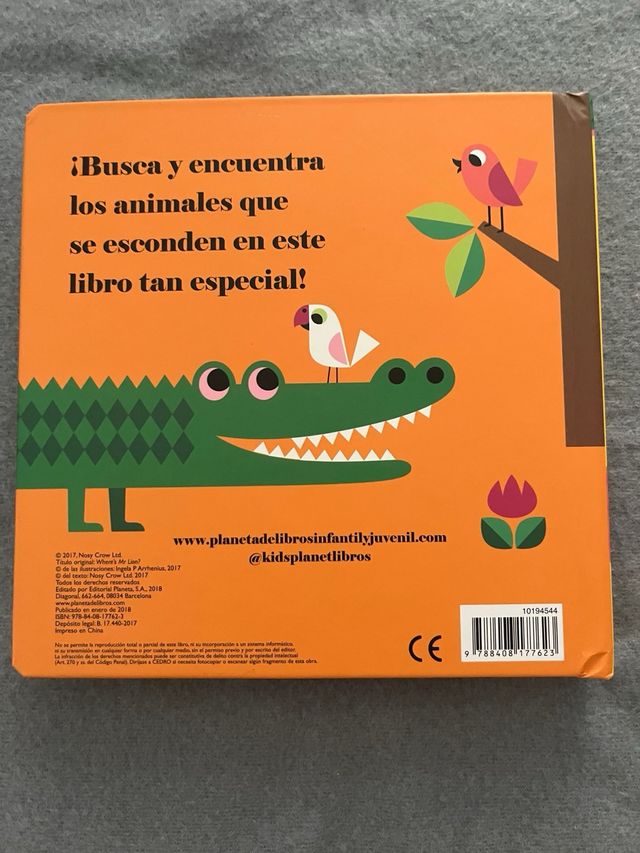 ¿Dónde está el señor León?: Solapas de tela y u...