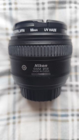 Nikkor AF-S 50mm F1.4 G - Nikon (focal fija)