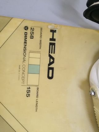 Tabla Snowboard Head Concept 155cm