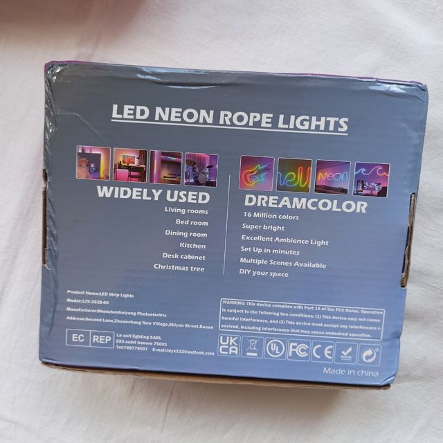 Tiras luces led solares NUEVAS