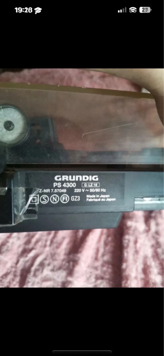 Toca-discos Grundig PS 4300 + vinil da amelia