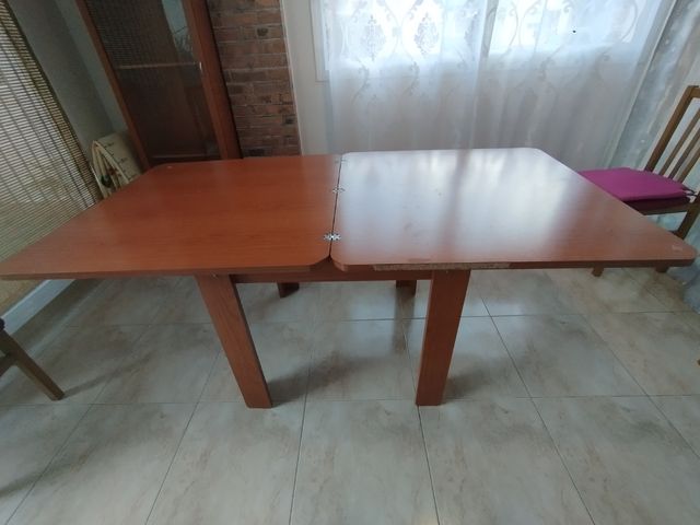 Mesa comedor madera extensible