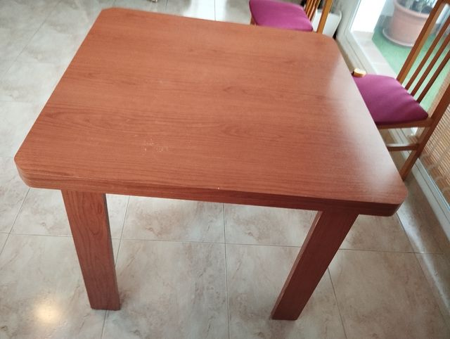 Mesa comedor madera extensible