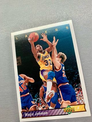 Carta NBA Magic Johnson 32a Upper Deck 92-93 USA
