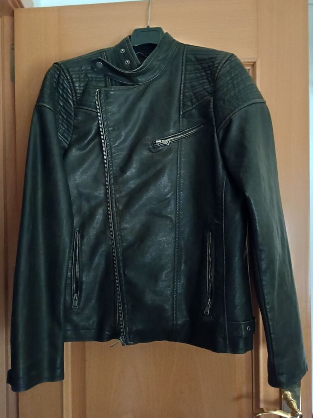 Chaqueta cuero HOPE negra - Talla L