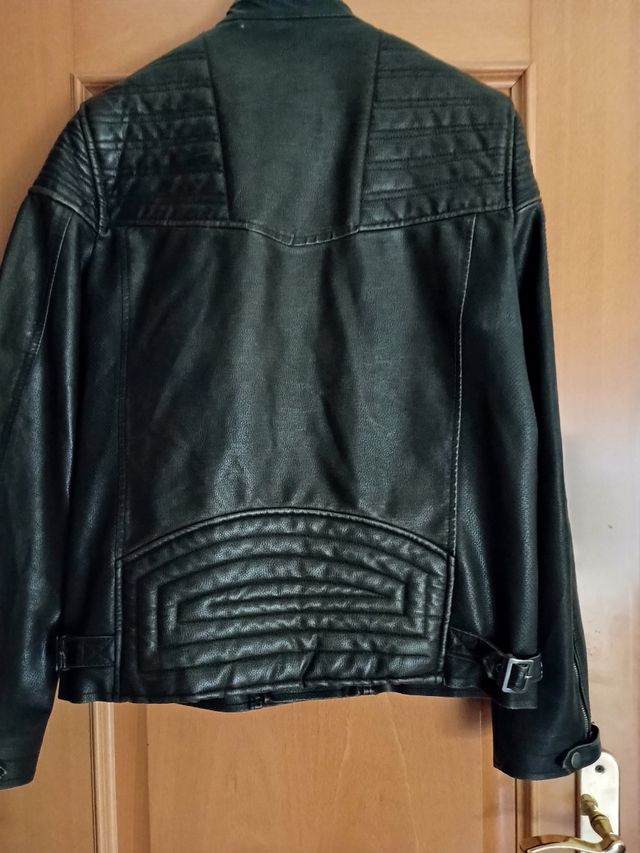 Chaqueta cuero HOPE negra - Talla L