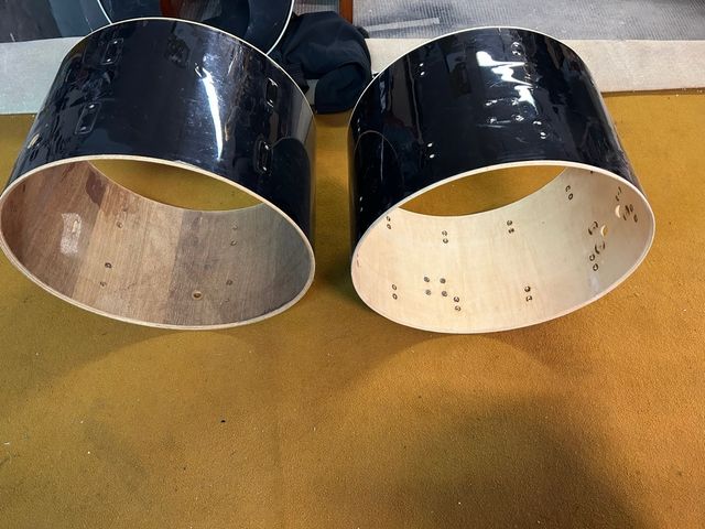 bombos de bateria acustica