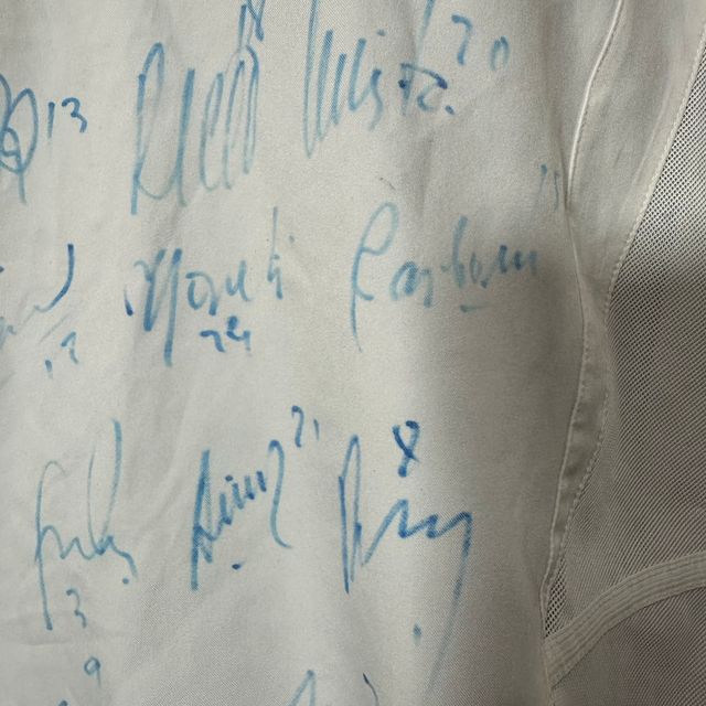 Camiseta Nike Valencia firmada 2002 2003 vintage