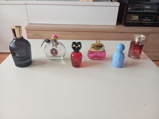 11 bottiglie di profumo Colonia vuote