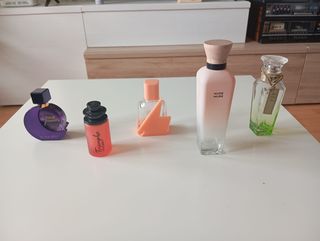 11 bottiglie di profumo Colonia vuote