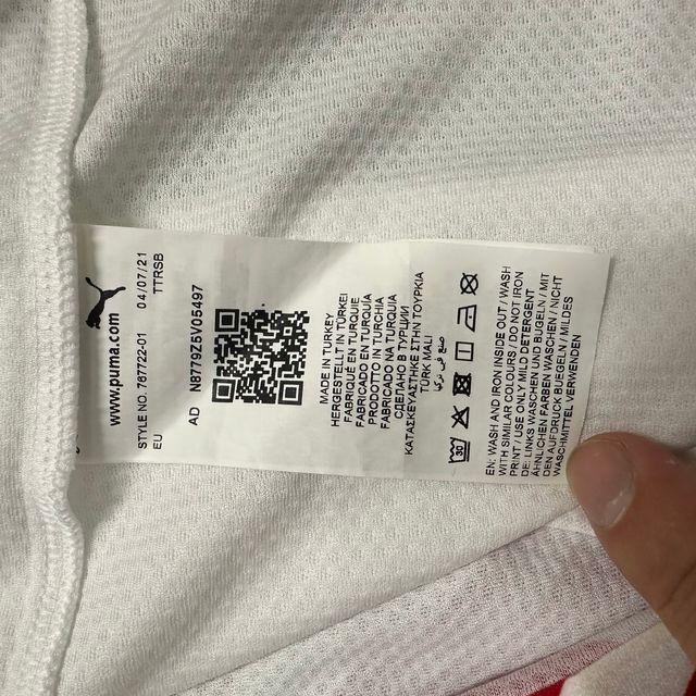 Camiseta firmada Puma Almeria 2021 2022 Sadiq