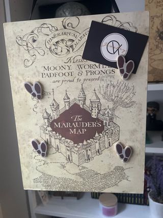 Mapa del Merodeador - Pizarra Hogwarts