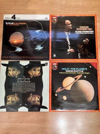 Lote de 5 vinilos musica clasica