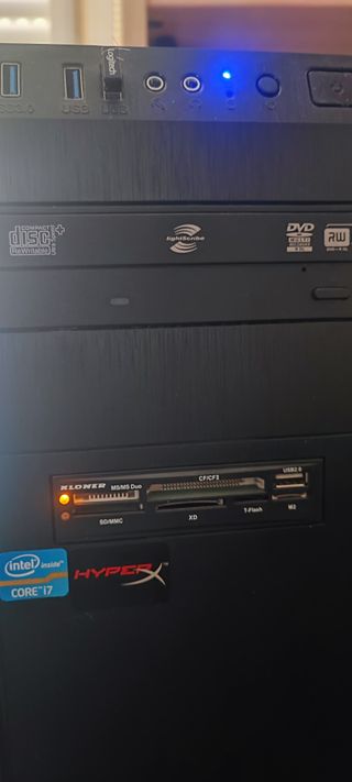Ordenador Sobremesa IntelCore i7 24Gb RAM 500GbSSD